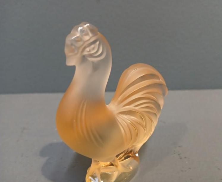 Lalique Golden Yellow Cockerel - Image 6