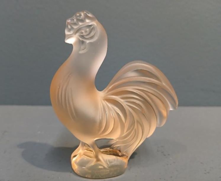 Lalique Golden Yellow Cockerel - Image 7