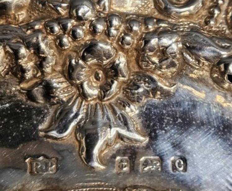 Edwardian Silver Ring Tree and Pin Tray - Image 5