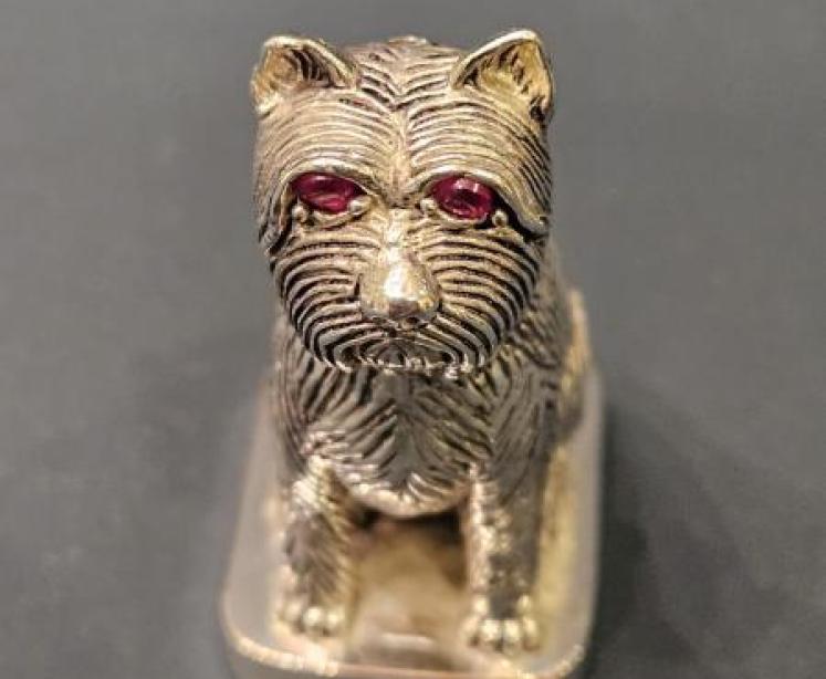 Pair of Silver Terrier Salt and Peppers - Image 2