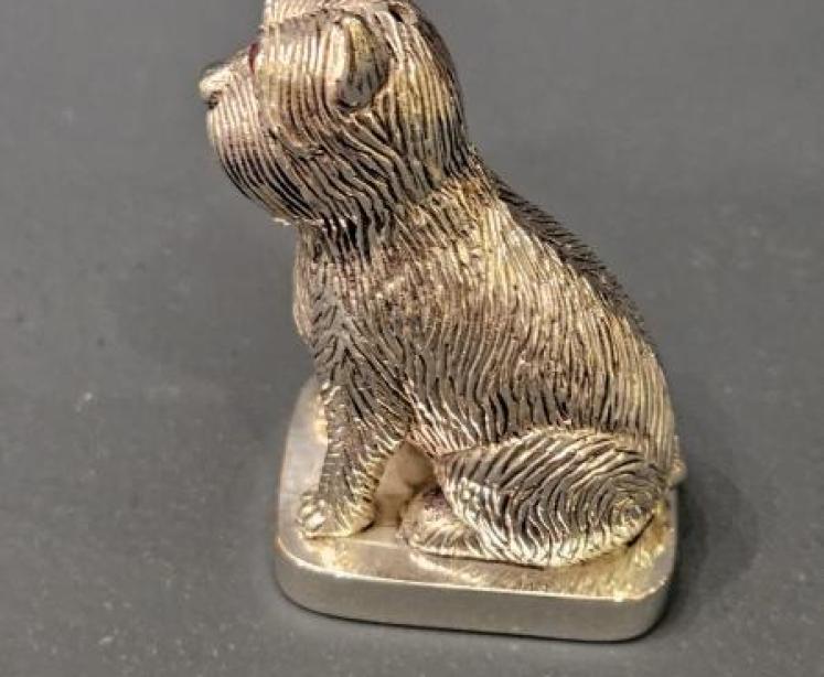 Pair of Silver Terrier Salt and Peppers - Image 3