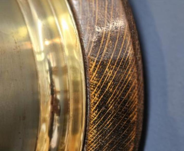 Cooke of Hull Victorian Bulk Head Barometer - Image 3