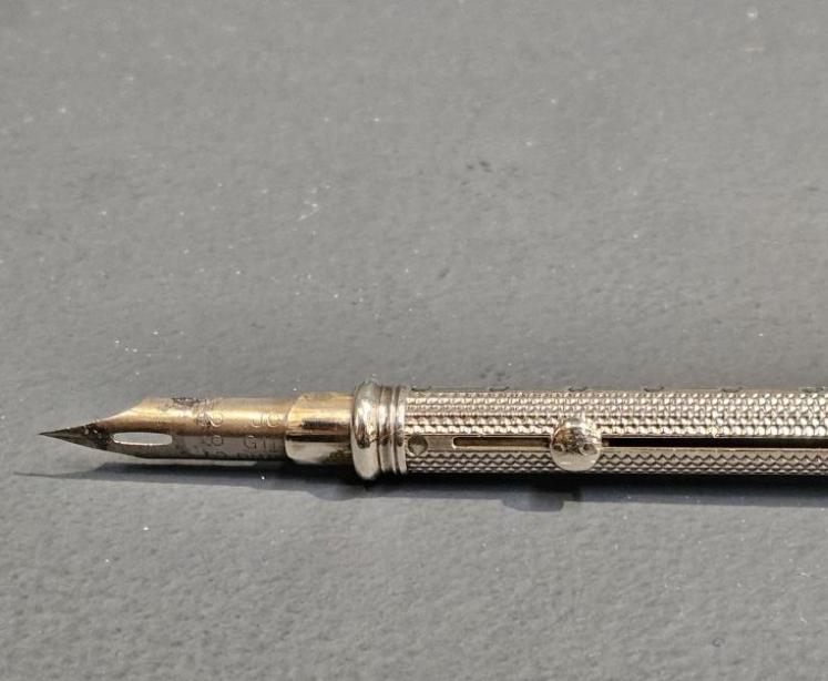Sampson Mordan Silver Pencil and Ink Pen - Image 5