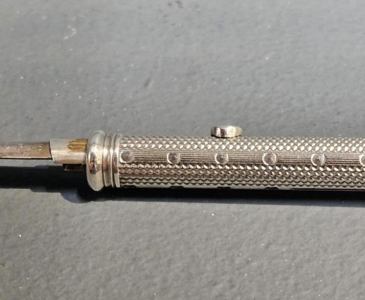 Sampson Mordan Silver Pencil and Ink Pen - Image 6