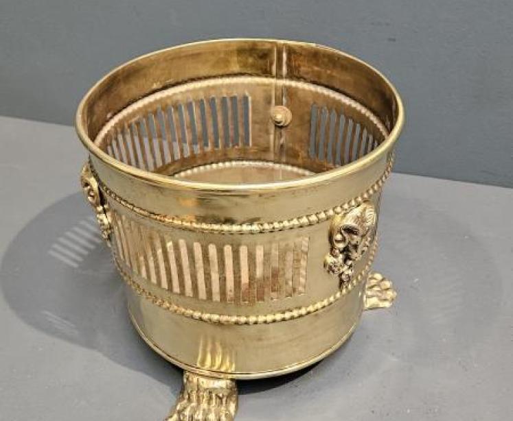 Victorian Brass Planter - Image 2