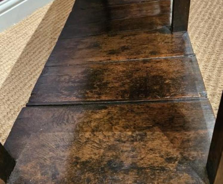 George II Oak Open Pot Board Dresser - Image 6