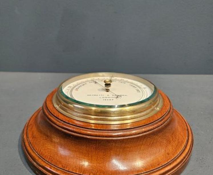 Negretti & Zambra Oak Cased Barometer - Image 5