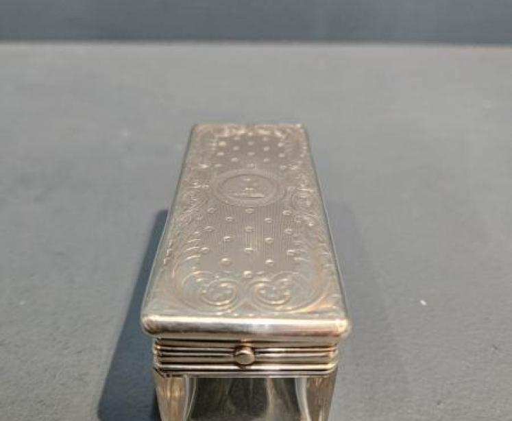 Victorian Silver Travelling Inkwell - Image 2