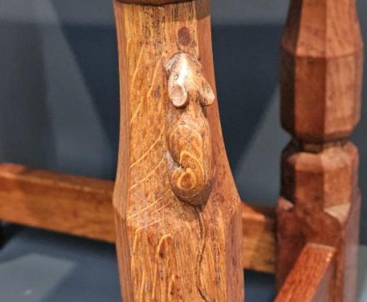 Mouseman Dished Top Table - Image 2