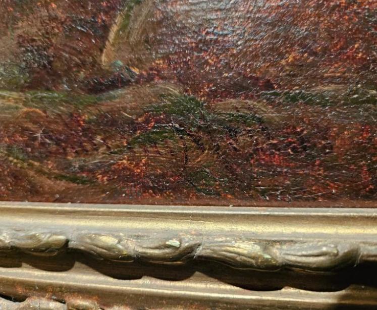 William Mellor Oil on Canvas On The Dee - Image 6