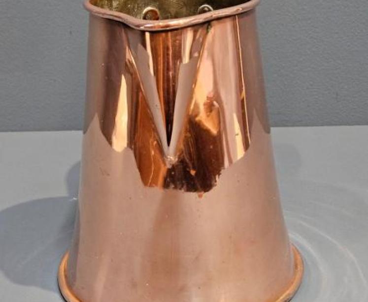 George III Copper Ale Jug - Image 5