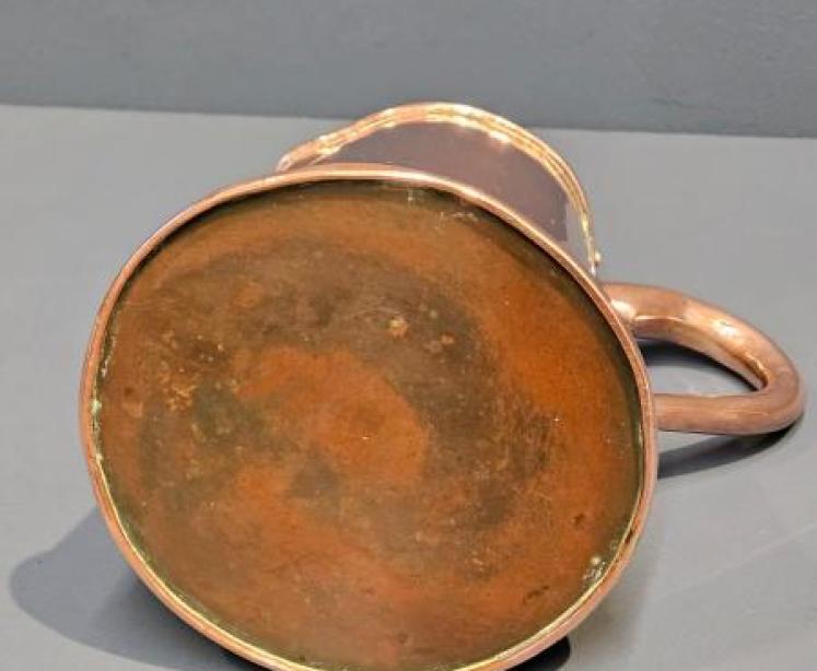 George III Copper Ale Jug - Image 6