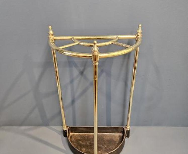 Victorian Brass and Cast Iron Stick Stand - Image 1