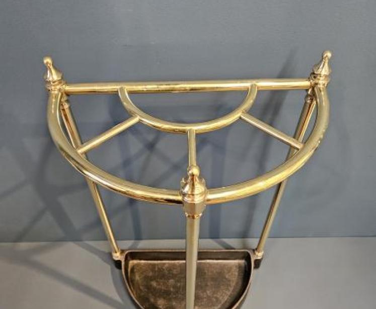 Victorian Brass and Cast Iron Stick Stand - Image 2