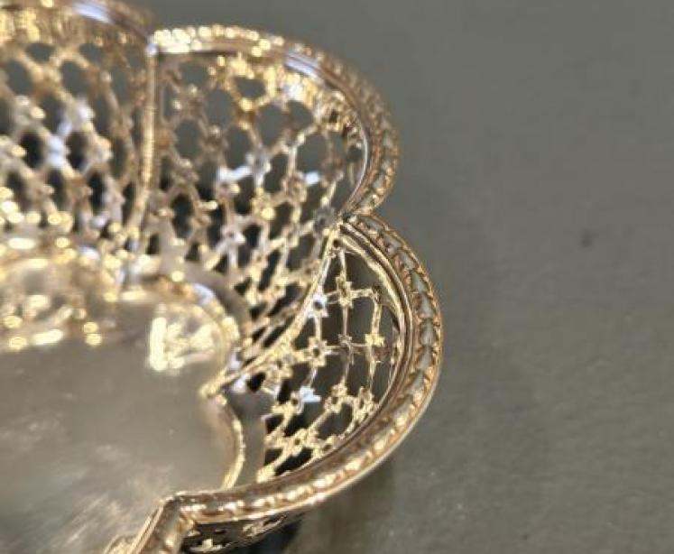 Edwardian Chester Silver Dish - Image 6