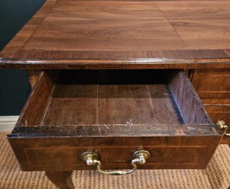 George I Walnut Lowboy - Image 4