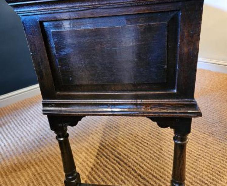 George III Oak Country House Dresser - Image 7