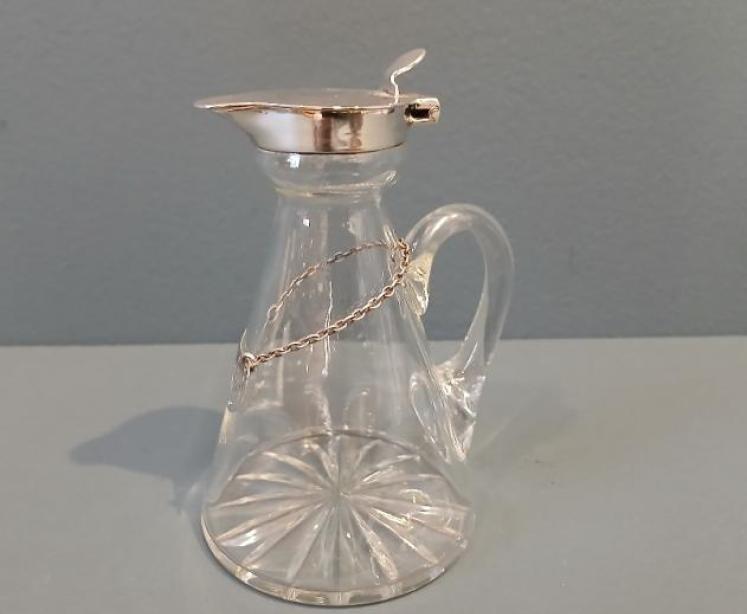 George V Silver Whisky Noggin & Label - Image 4