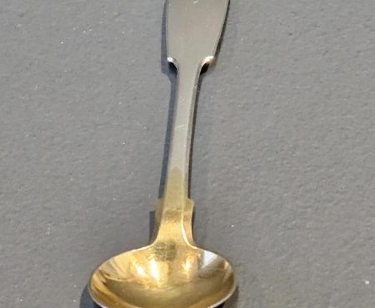 Pair of Early Victorian Newcastle Silver Spoons - Image 3