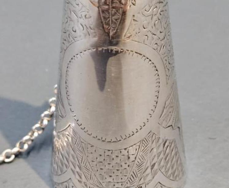 Victorian Silver Posy Holder - Image 2