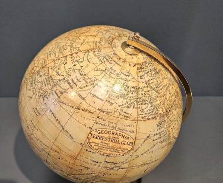 1930's Geographia 8" Globe - Image 4