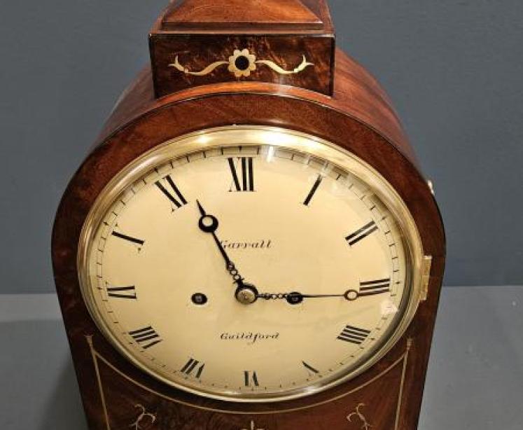 Regency Mahogany Double Fusee Bracket Clock - Image 5