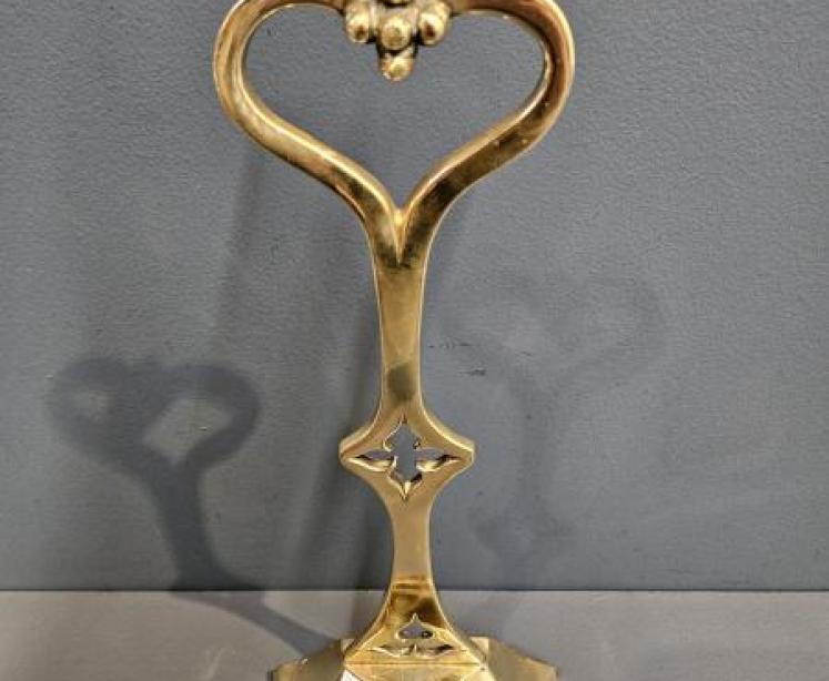 Victorian Brass Door Stop - Image 5