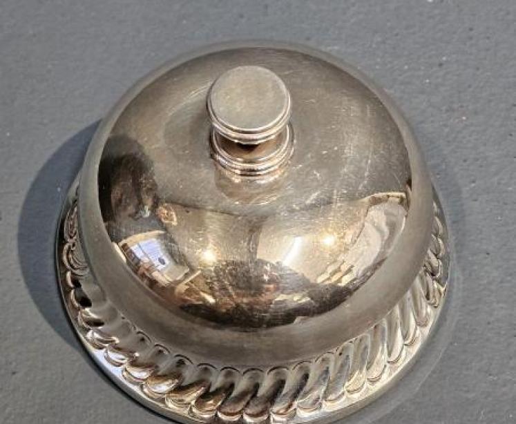 Victorian Silver Counter Bell - Image 5