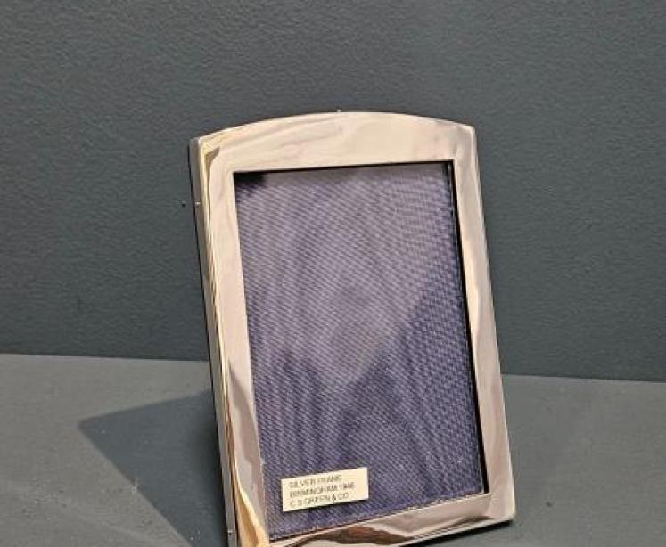 Silver Arched Top Photo Frame - Image 1