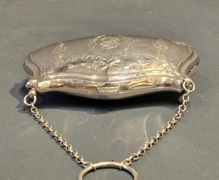 George V Silver Purse - Image 7