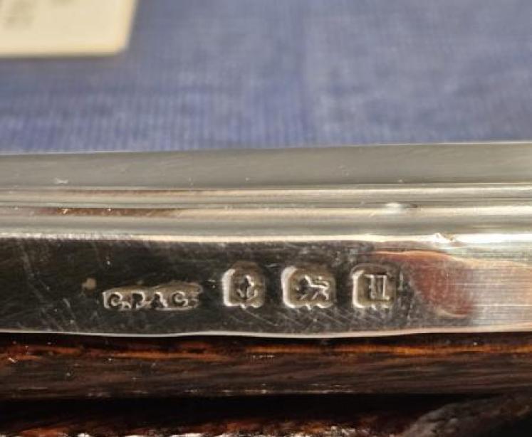 George V Silver Photo Frame - Image 4