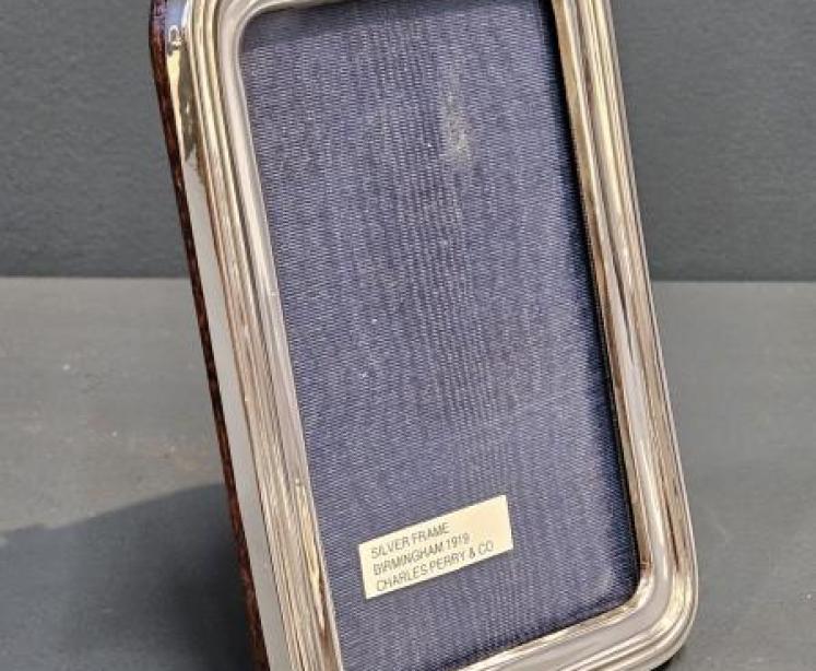 George V Silver Photo Frame - Image 6