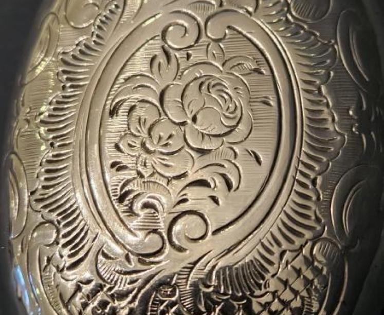 William IV Silver Hip Flask - Image 7