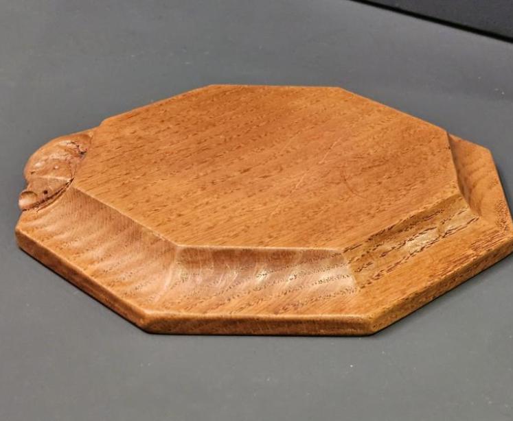 Old Mouseman Teapot Stand - Image 6