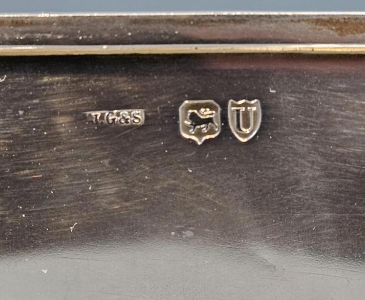 Fine Quality Victorian Silver Capstan Inkwell  - Image 7