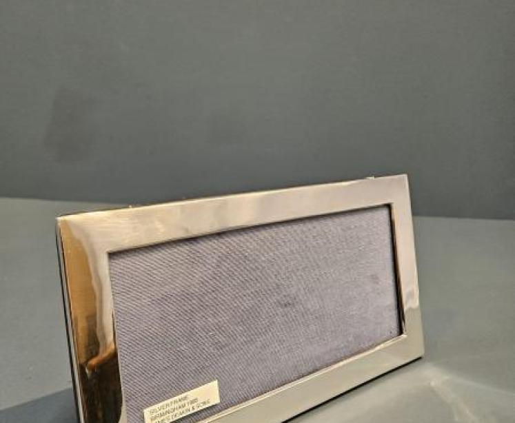 Edwardian Silver Landscape Photo Frame - Image 2