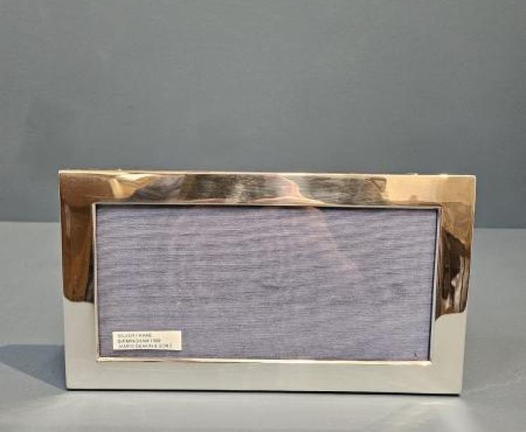 Edwardian Silver Landscape Photo Frame - Image 4