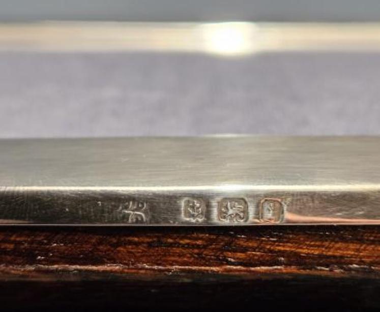 Edwardian Silver Landscape Photo Frame - Image 6