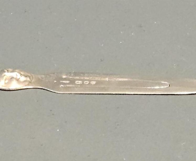 Victoria Sampson Mordan Moon Face Silver Bookmark - Image 4