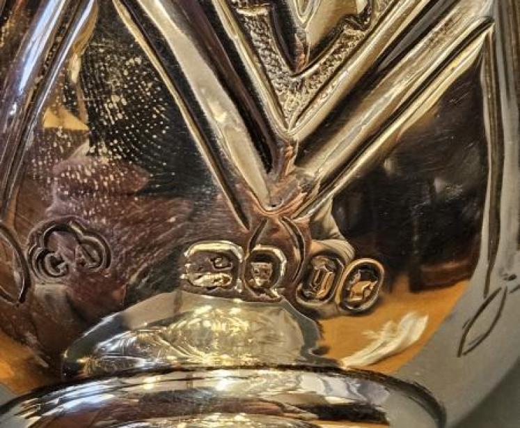 Superb Victorian Silver Goblet - Image 5