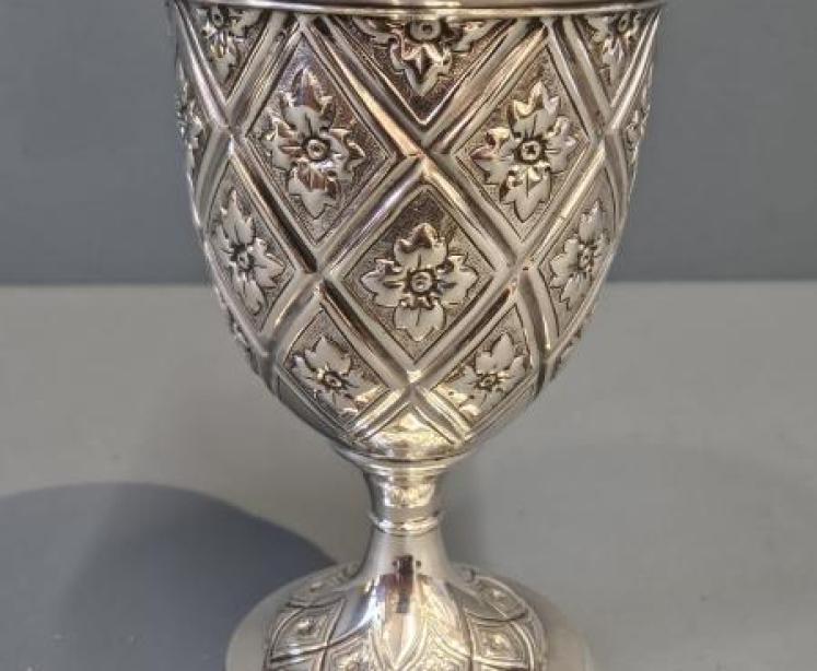 Superb Victorian Silver Goblet - Image 6