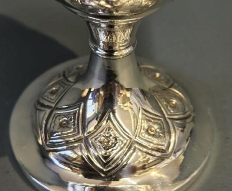 Superb Victorian Silver Goblet - Image 7