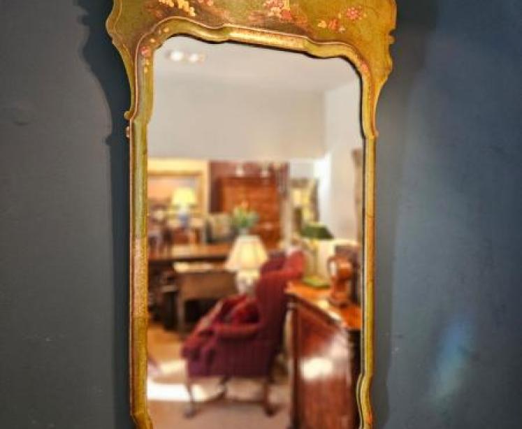 Edwardian Chinoiserie Mirror by Edwards & Roberts - Image 1