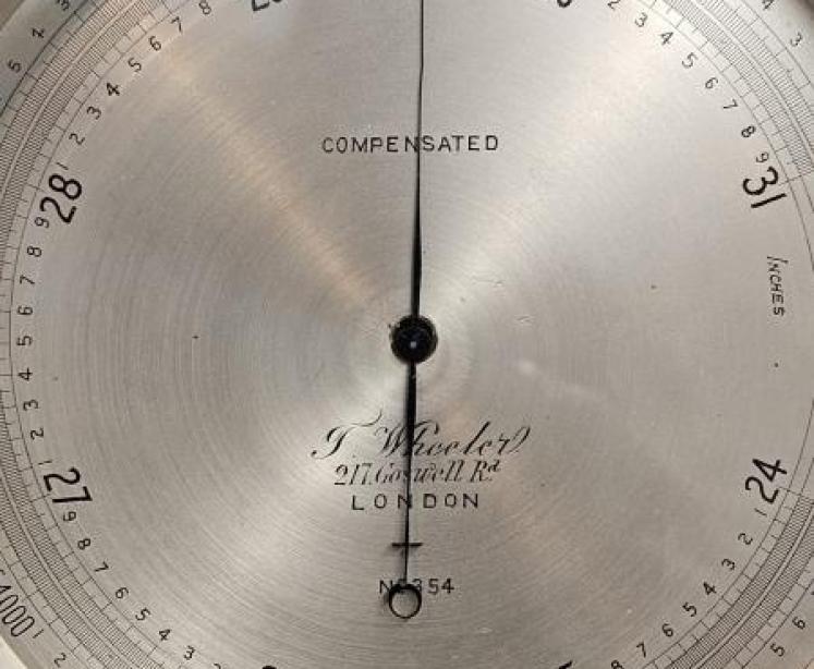 Victorian Brass Marine Barometer - Image 2