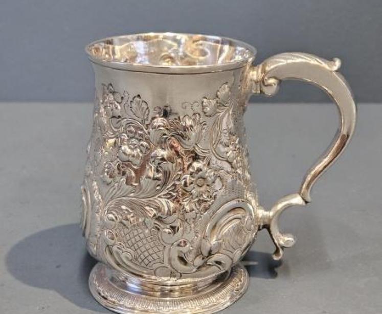 Georgian Silver Tankard - Image 2