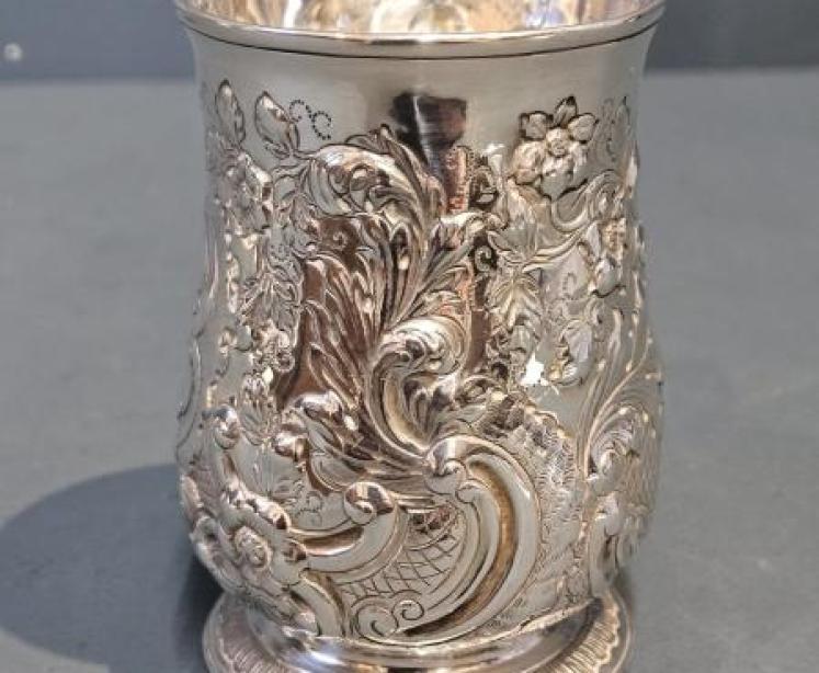Georgian Silver Tankard - Image 3