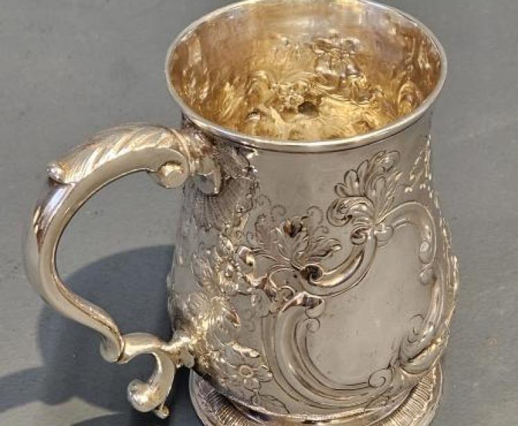 Georgian Silver Tankard - Image 7