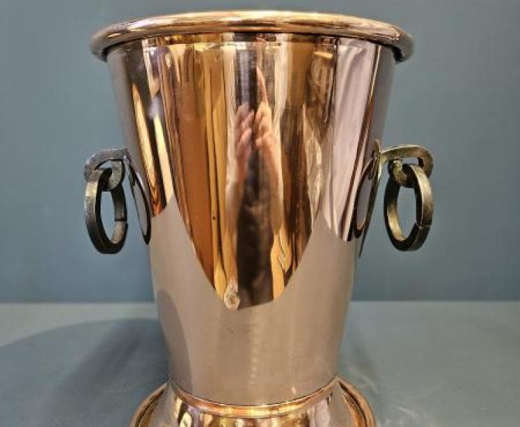 Arts and Crafts Copper Umbrella Stand  - Image 1