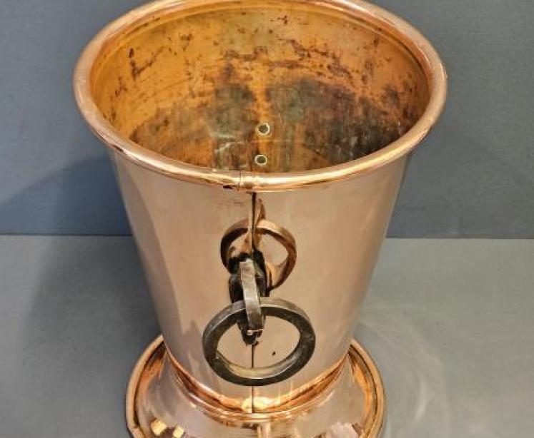 Arts and Crafts Copper Umbrella Stand  - Image 4