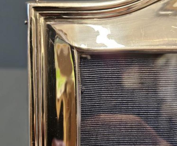 George V Silver Arched Top Photo Frame  - Image 6